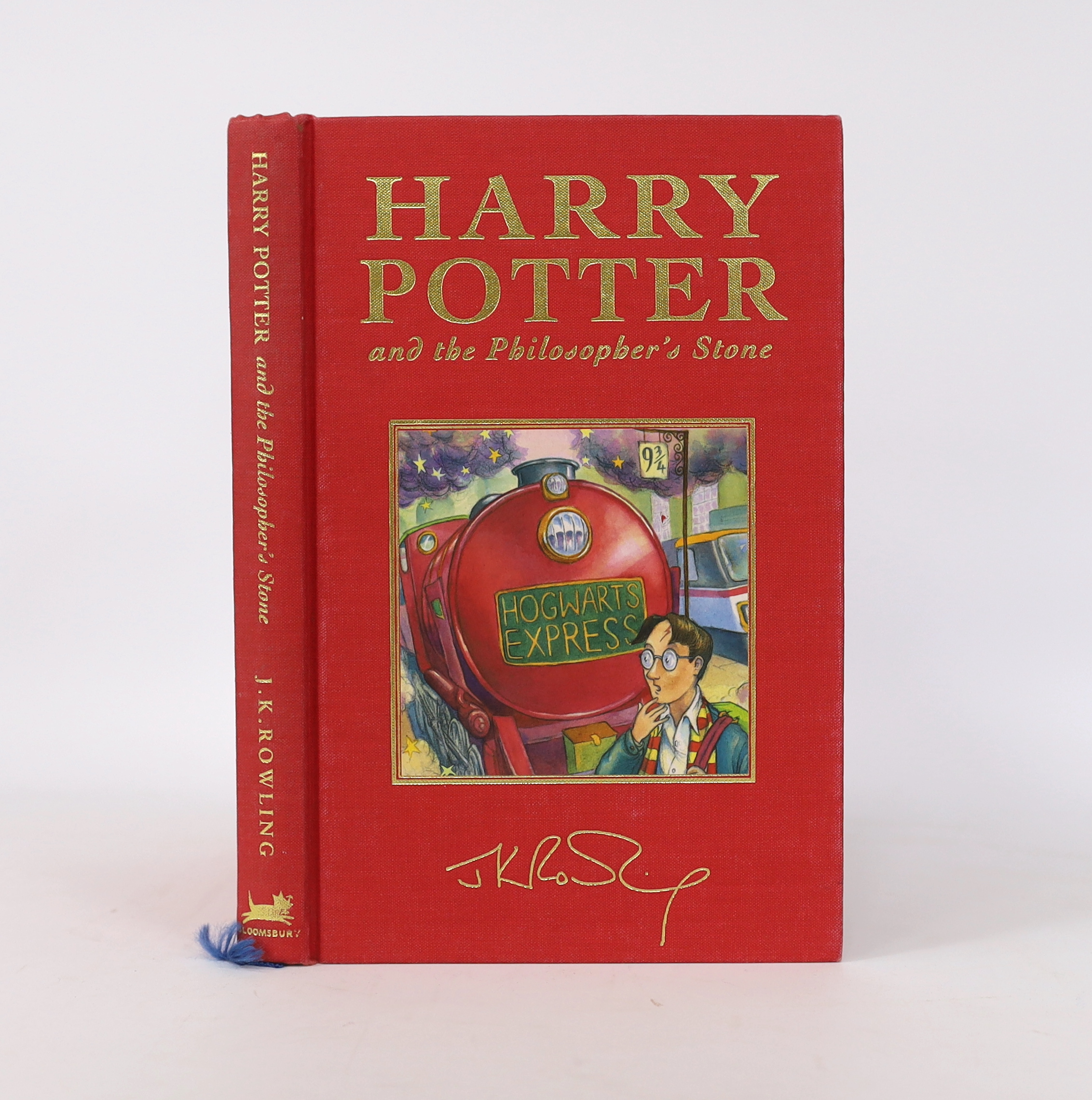 Rowling, J.K - Harry Potter and the Philosopher’s Stone, first deluxe edition, first printing, 1999